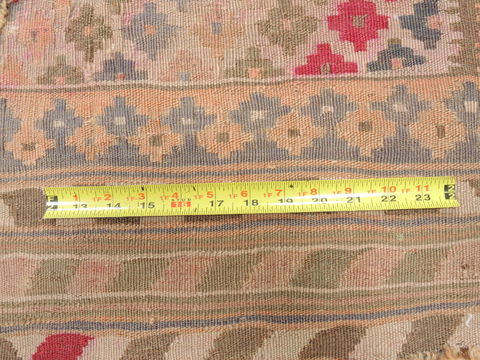 Kilim Red Flat Woven 411 X 82 Area Rug 100-110823 Image 6