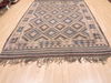 Kilim Brown Flat Woven 66 X 92  Area Rug 100-110826 Thumb 1