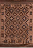 Kilim Brown Flat Woven 66 X 92  Area Rug 100-110826 Thumb 0