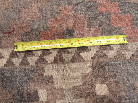 Kilim Brown Flat Woven 74 X 159 Area Rug 100-110827 Image 6