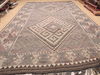 Kilim Brown Flat Woven 74 X 159  Area Rug 100-110827 Thumb 1