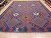 Kilim Blue Flat Woven 910 X 133 Area Rug 100-110830 Thumb 1