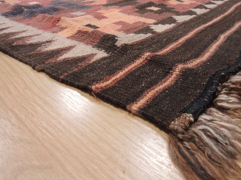 Kilim Red Flat Woven 74 X 1210 Area Rug 100-110831 Image 5