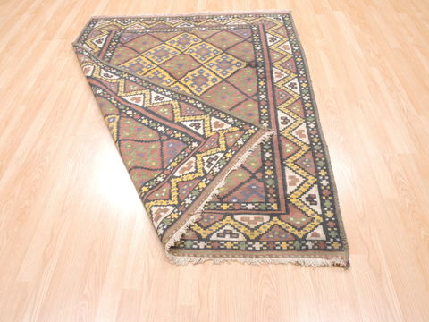 Kilim Blue Flat Woven 411 X 60 Area Rug 100-110833 Image 5