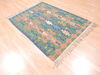 Kilim Green Flat Woven 40 X 58 Area Rug 100-110835 Thumb 3