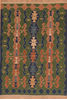Kilim Green Flat Woven 40 X 58 Area Rug 100-110835 Thumb 0