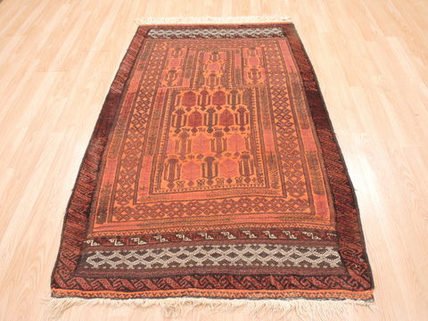 Kilim Brown Flat Woven 36 X 57 Area Rug 100-110839 Image 1