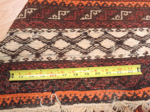 Kilim Brown Flat Woven 36 X 57 Area Rug 100-110839 Image 7