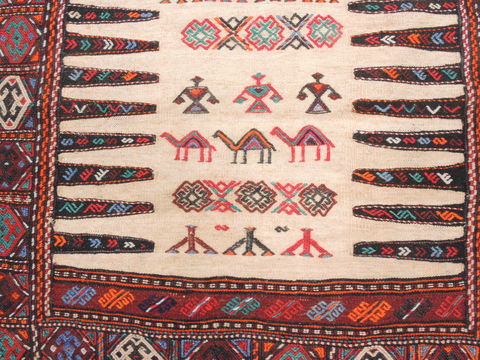 Kilim Red Flat Woven 27 X 59 Area Rug 100-110843 Image 5