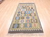 Kilim Green Runner Flat Woven 34 X 68  Area Rug 100-110844 Thumb 1