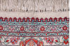 Qum White Hand Knotted 60 X 90 Area Rug 254-110851 Thumb 2