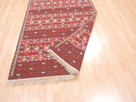 Kilim Red Flat Woven 42 X 64 Area Rug 100-110868 Image 5