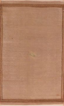 Kilim Beige Flat Woven 3'5" X 5'9"  Area Rug 100-110874