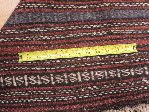 Kilim Brown Flat Woven 39 X 52 Area Rug 100-110875 Image 6