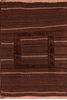 Kilim Brown Flat Woven 39 X 52 Area Rug 100-110875 Thumb 0
