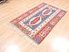 Kilim Red Flat Woven 34 X 59 Area Rug 100-110876 Thumb 2