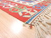 Kilim Red Flat Woven 34 X 59 Area Rug 100-110876 Thumb 4
