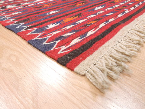 Kilim Red Flat Woven 311 X 63 Area Rug 100-110879 Image 4