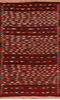 Kilim Red Flat Woven 38 X 63  Area Rug 100-110880 Thumb 0