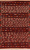 Kilim Red Flat Woven 38 X 63 Area Rug 100-110880 Thumb 0