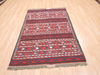 Kilim Red Flat Woven 39 X 61  Area Rug 100-110882 Thumb 1