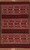 Kilim Red Flat Woven 39 X 61  Area Rug 100-110882 Thumb 0