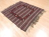 Kilim Red Flat Woven 44 X 47 Area Rug 100-110883 Thumb 3