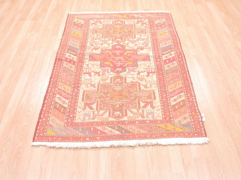 Kilim Red Flat Woven 40 X 65 Area Rug 100-110888 Image 9