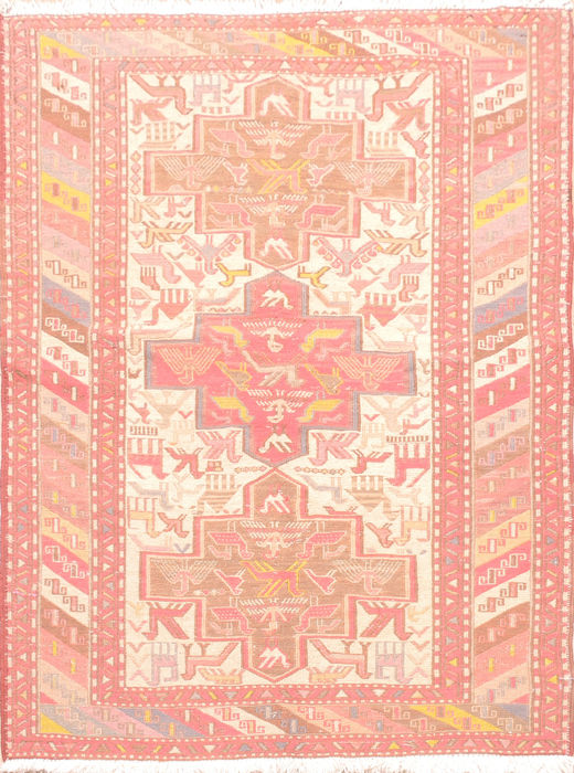 Kilim Red Flat Woven 40 X 65 Area Rug 100-110888 Image 0