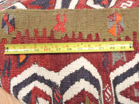 Kilim Green Flat Woven 33 X 52 Area Rug 100-110890 Image 6