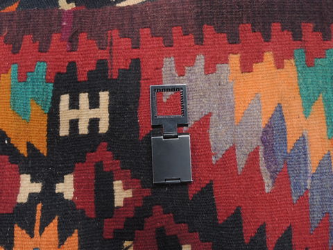 Kilim Red Flat Woven 37 X 52 Area Rug 100-110897 Image 7