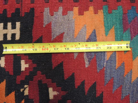 Kilim Red Flat Woven 37 X 52 Area Rug 100-110897 Image 8