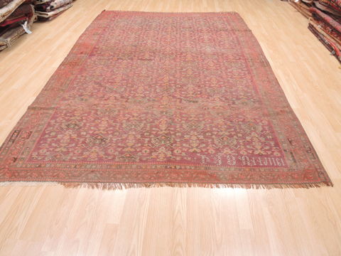 Kilim Red Flat Woven 610 X 110 Area Rug 100-110899 Image 1