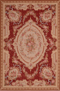 Kilim Red Flat Woven 7'11" X 9'11"  Area Rug 100-110900
