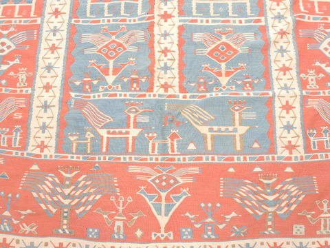 Kilim Beige Flat Woven 63 X 93 Area Rug 100-110903 Image 5