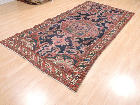 Khan Mohammadi Blue Runner Hand Knotted 48 X 911 Area Rug 100-110904 Image 1