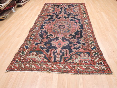 Khan Mohammadi Blue Runner Hand Knotted 48 X 911 Area Rug 100-110904 Image 9