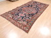 Khan Mohammadi Blue Runner Hand Knotted 48 X 911  Area Rug 100-110904 Thumb 1