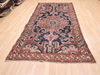 Khan Mohammadi Blue Runner Hand Knotted 48 X 911  Area Rug 100-110904 Thumb 9