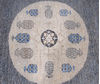 Modern Blue Hand Knotted 91 X 1111 Area Rug 254-110913 Thumb 2