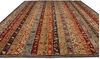 Modern Beige Hand Knotted 92 X 119  Area Rug 254-110915 Thumb 2