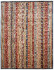 Modern Beige Hand Knotted 92 X 119  Area Rug 254-110915 Thumb 0