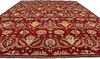 Modern Red Hand Knotted 92 X 119  Area Rug 254-110916 Thumb 3