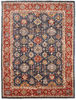 Ziegler Blue Square Hand Knotted 811 X 911  Area Rug 254-110918 Thumb 0