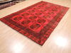 Khan Mohammadi Red Hand Knotted 62 X 910 Area Rug 100-110930 Thumb 2