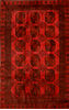 Khan Mohammadi Red Hand Knotted 62 X 910 Area Rug 100-110930 Thumb 0