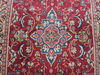 Sarouk Red Runner Hand Knotted 48 X 149  Area Rug 100-110932 Thumb 12