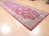 Sarouk Red Runner Hand Knotted 48 X 149 Area Rug 100-110932 Thumb 3
