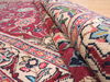 Sarouk Red Runner Hand Knotted 48 X 149 Area Rug 100-110932 Thumb 8