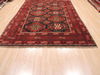 Khan Mohammadi Black Hand Knotted 610 X 99  Area Rug 100-110933 Thumb 1